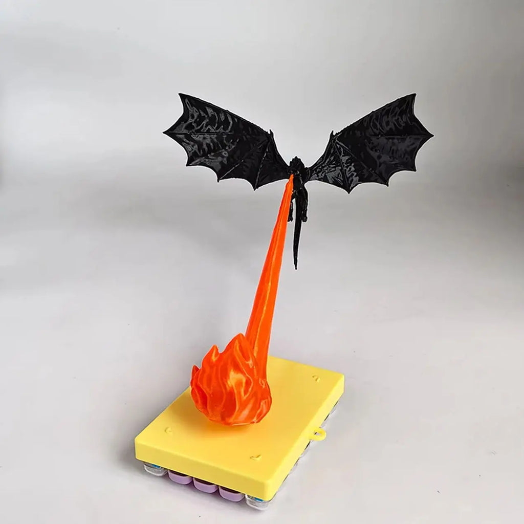 DragonFire™ Book Lamp 🔥📚  Epic Light, Halloween Vibes