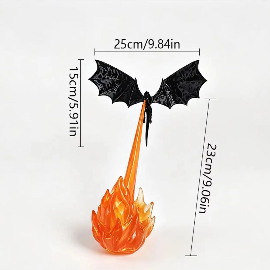 DragonFire™ Book Lamp 🔥📚  Epic Light, Halloween Vibes
