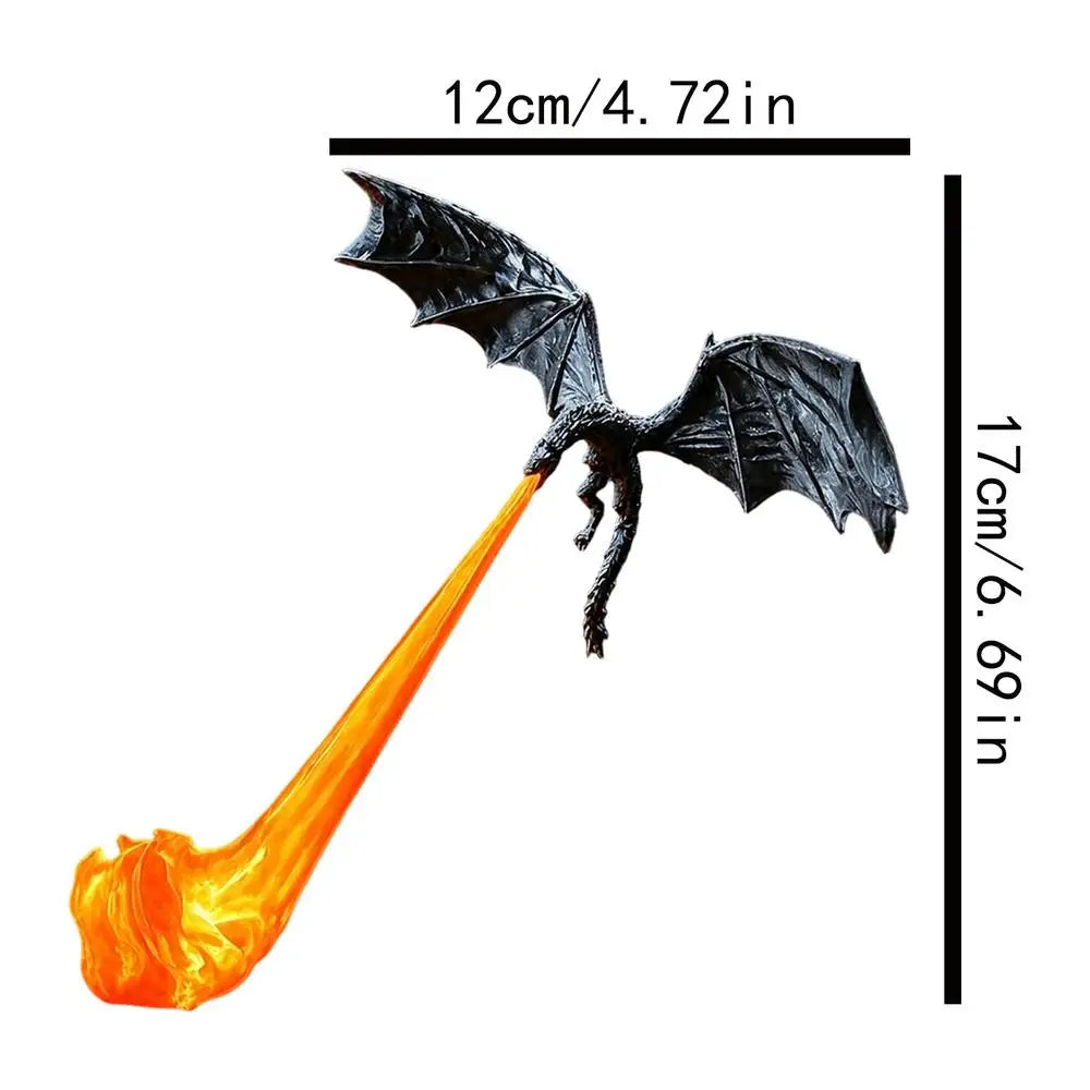 DragonFire™ Book Lamp 🔥📚  Epic Light, Halloween Vibes