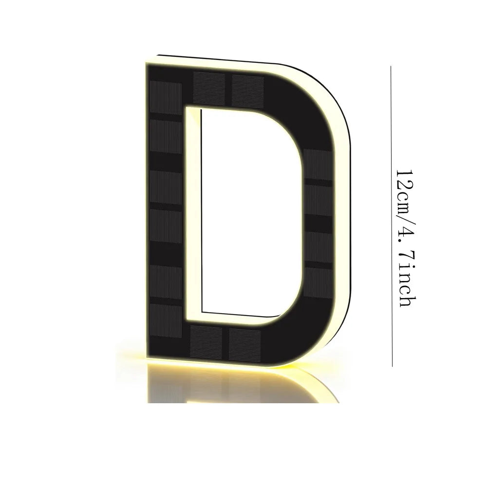 SolarAddress™ LED Numbers 🌞💡 Easy-to-Spot Home Style